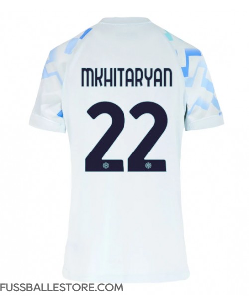 Günstige Inter Milan Henrikh Mkhitaryan #22 Auswärtstrikot Damen 2025-26 Kurzarm Günstige Inter Milan Henrikh Mkhitaryan #22 Auswärtstrikot Damen 2025-26 Kurzarm
